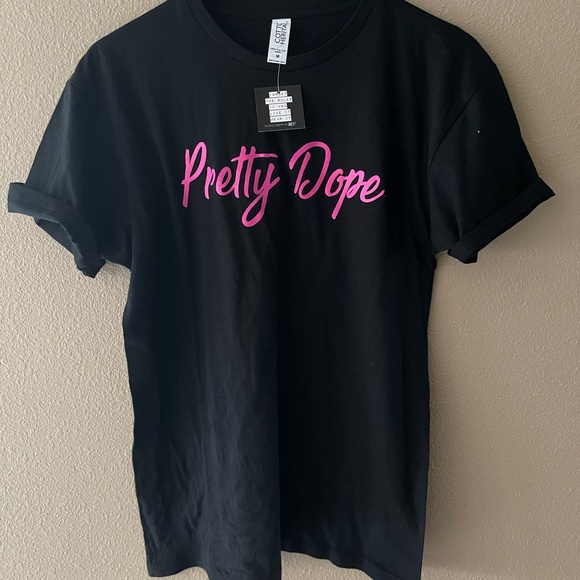 Pretty dope tee in black - Picture 3 of 4